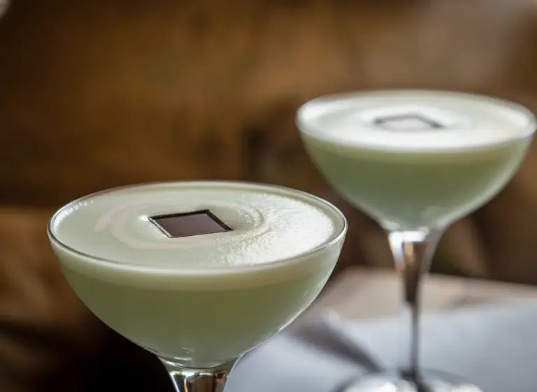 After Eight Martini im Glas