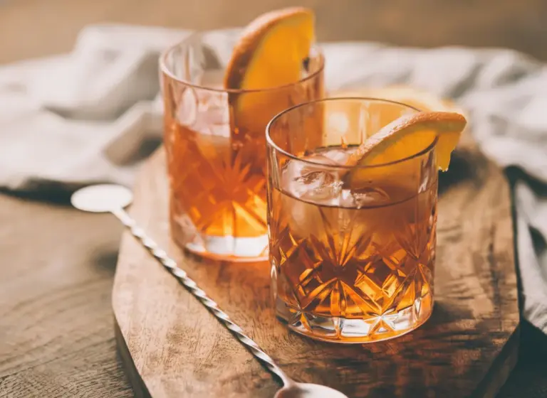 Agave Old Fashioned im Glas