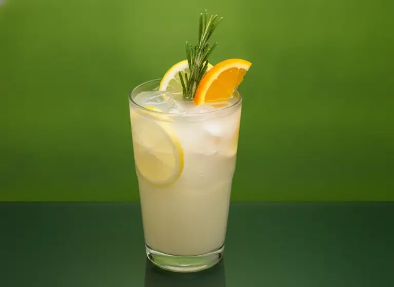 Alkoholfreier Gin Tonic mit Zitrus im Glas