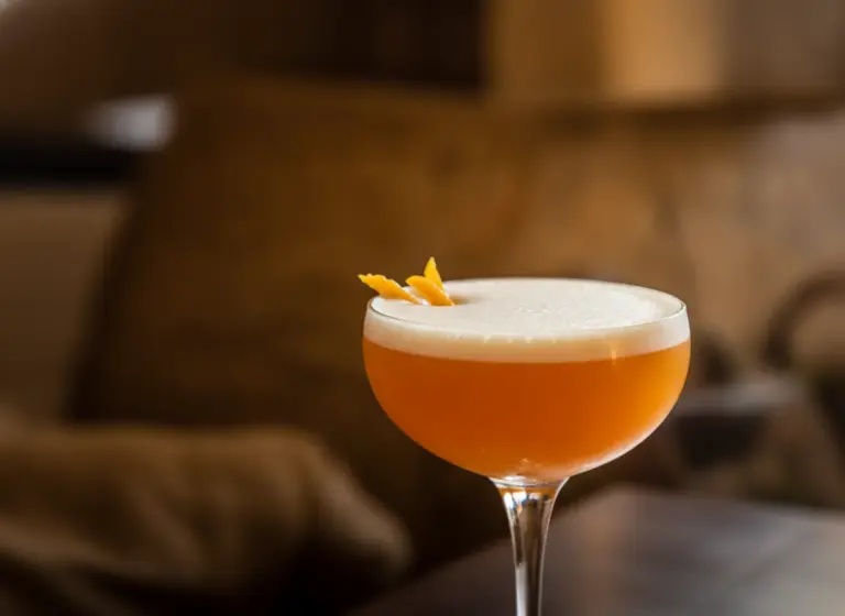 Aperol Sour im Glas