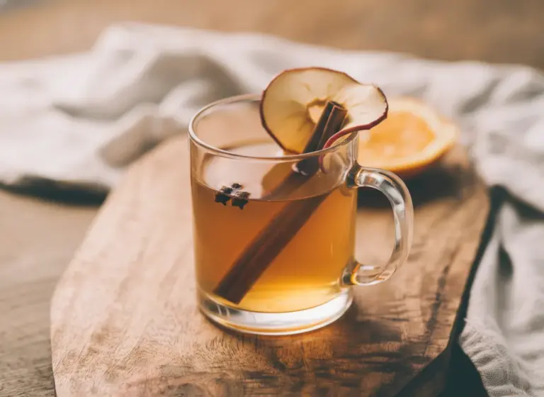 Apple Toddy im Glas
