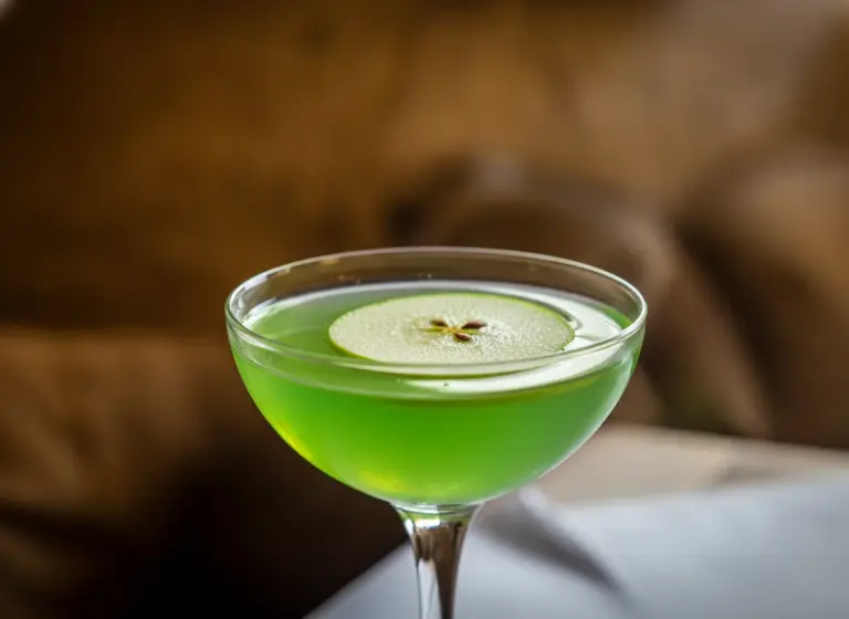 Appletini im Glas