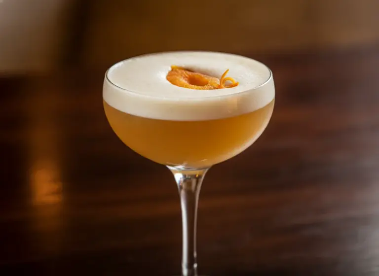 Apricot Sour im Glas