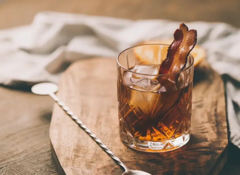 Bacon Old Fashioned im Glas