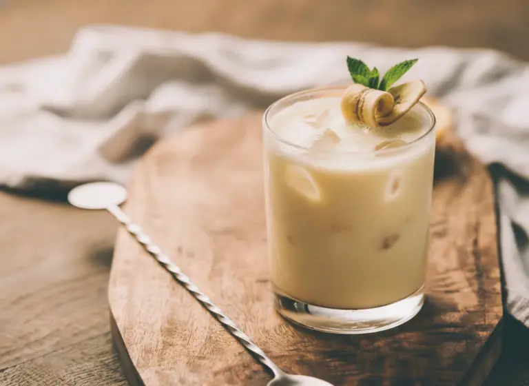 Banana Colada im Glas