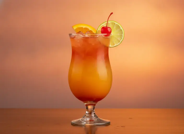 Barbados Sunset im Glas