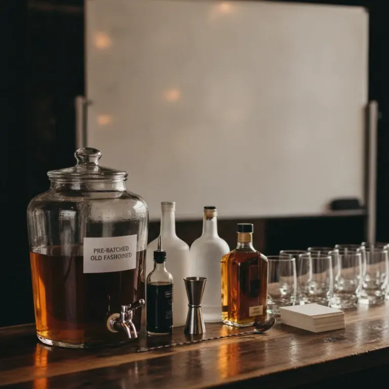Batch-Cocktails für 20 Gäste – so geht’s hinter der Bar
