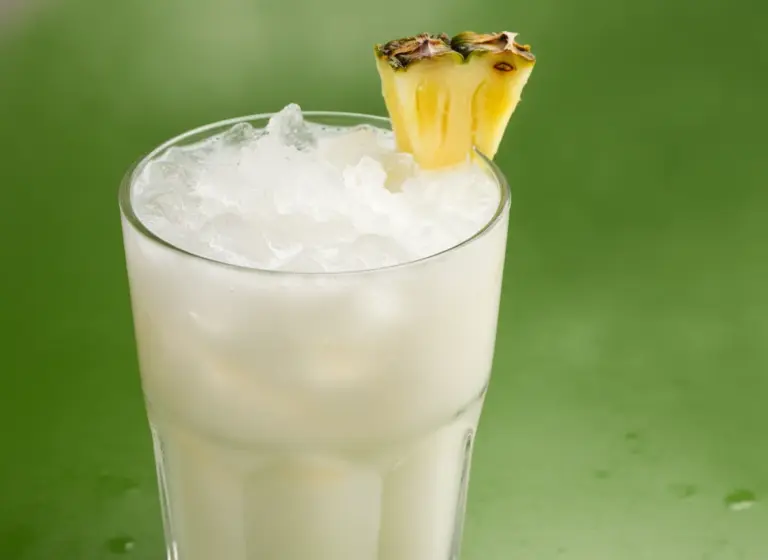 Batida de Coco im Glas