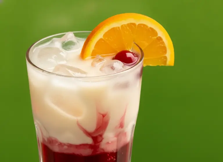 Batida Sunrise im Glas