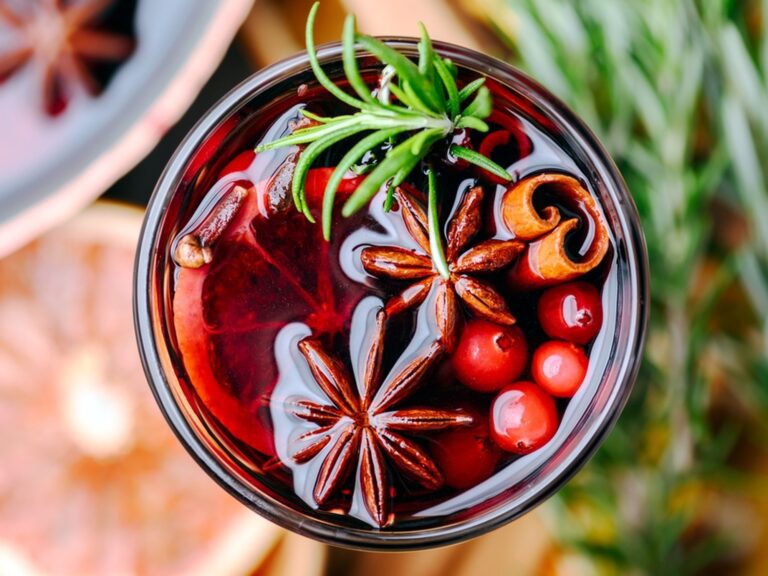 Beeriger Glühwein