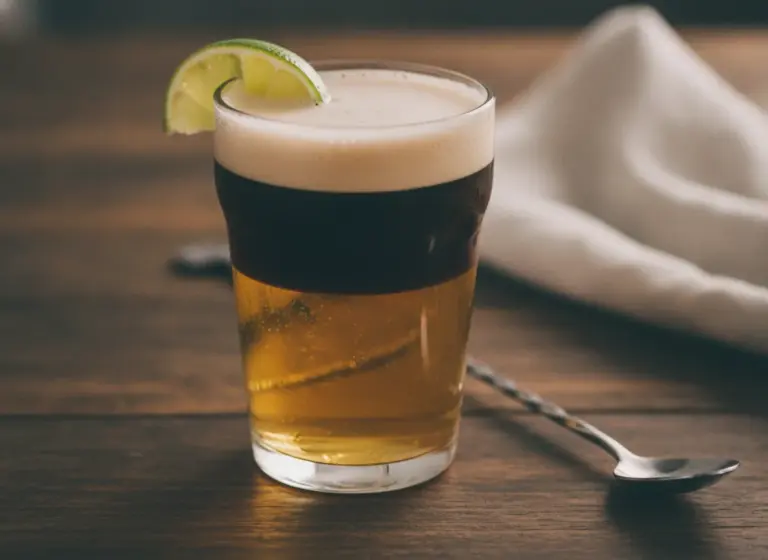 Black and Tan im Glas