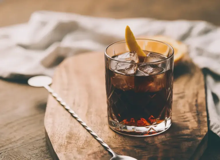 Black Vieux Carré im Glas