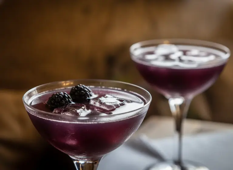 Blackberrini im Glas