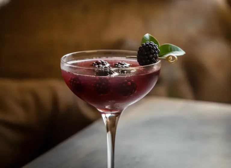 Blackberry Daiquiri im Glas