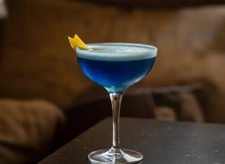 Blue Bird im Glas