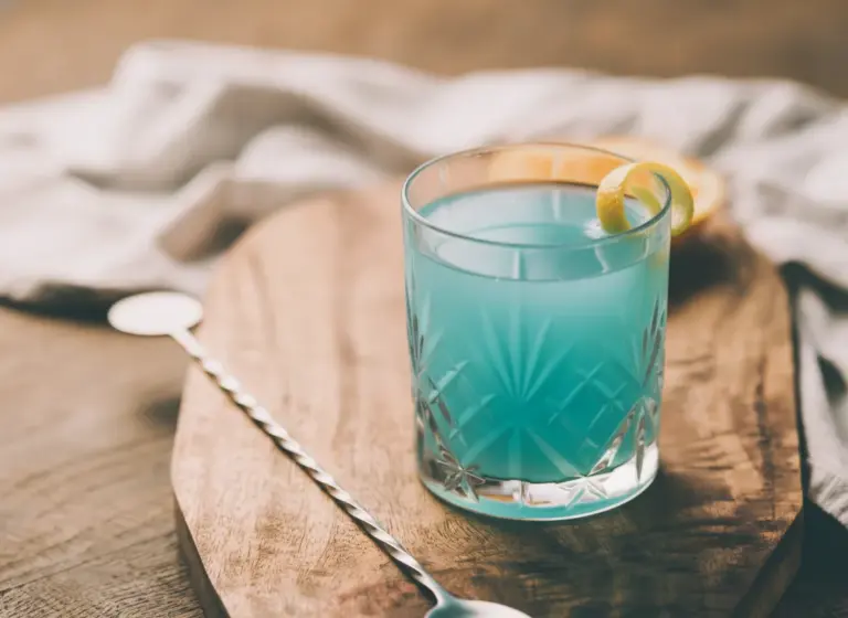 Blue Lady im Glas