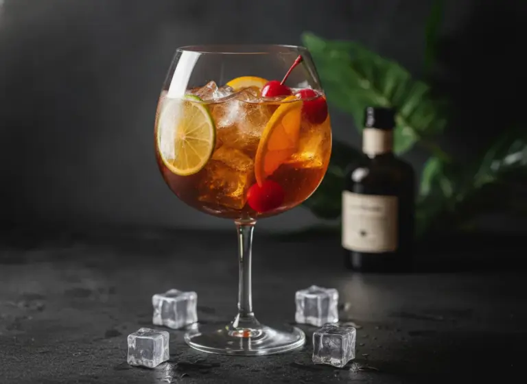 Bombay Sherry Punch im Glas