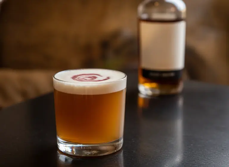 Boston Sour im Glas