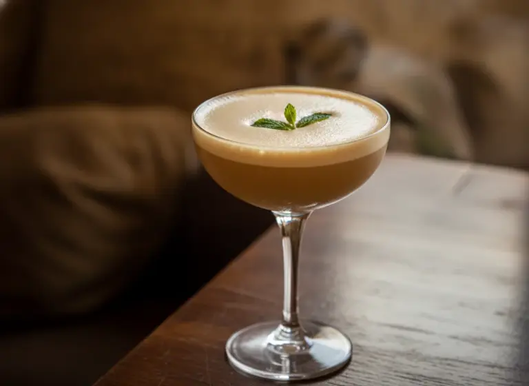 Bourbon Coffee Grasshopper im Glas