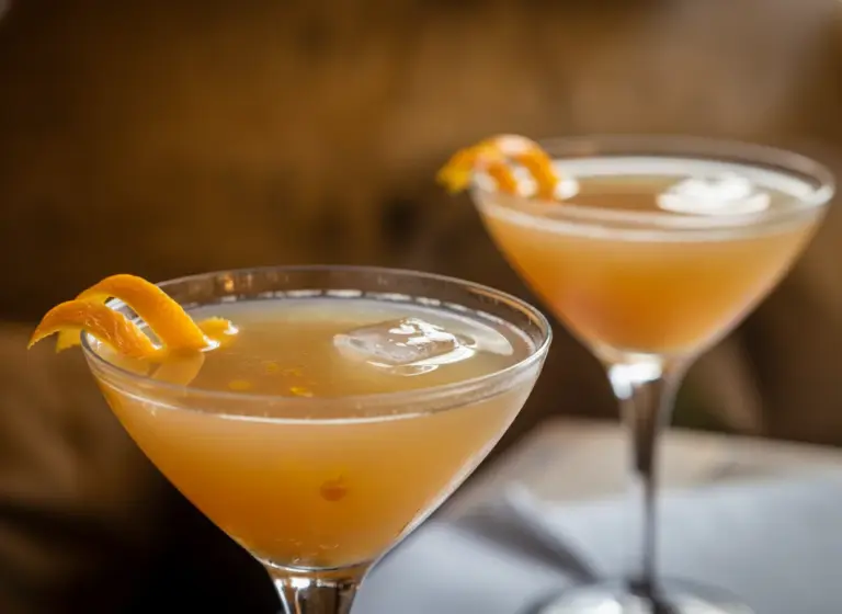 Breakfast Martini im Glas