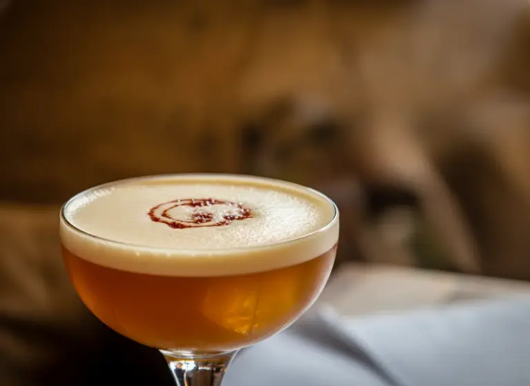 Breakfast Sour im Glas