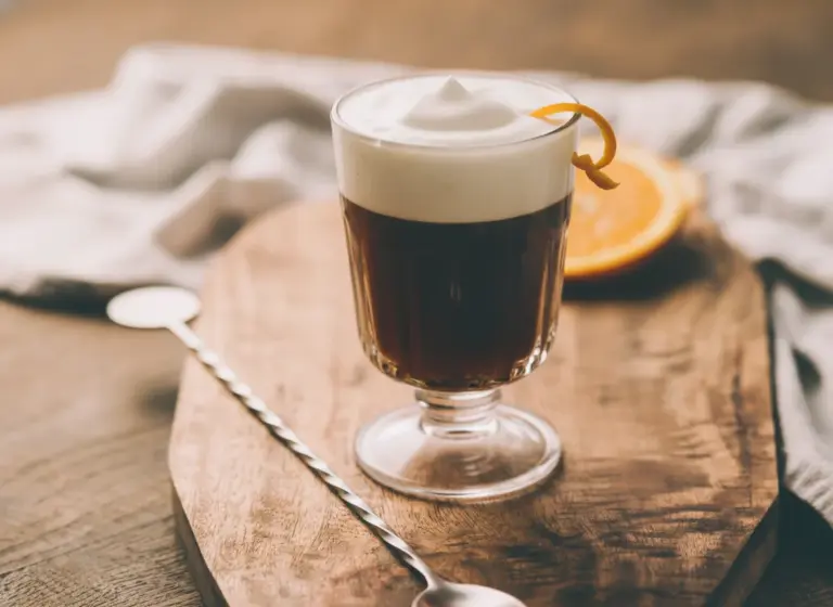 Café Cointreau im Glas
