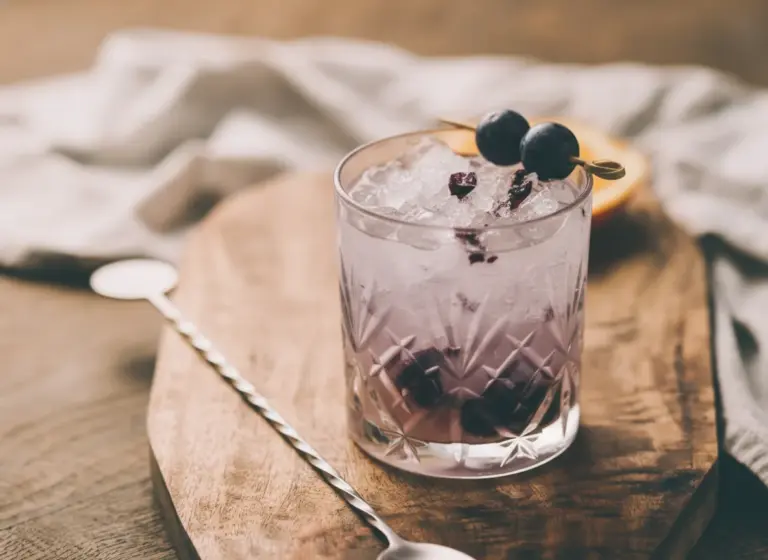 Caipi de Uva im Glas