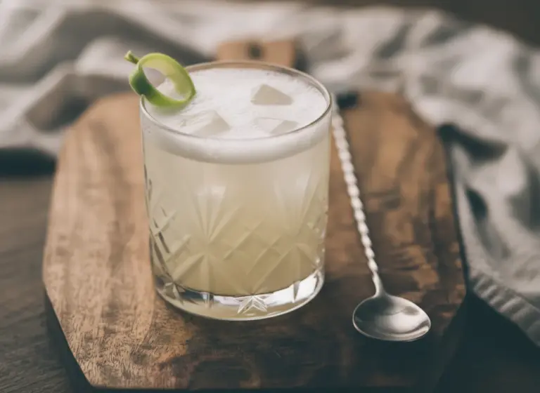 Calvados Sour im Glas