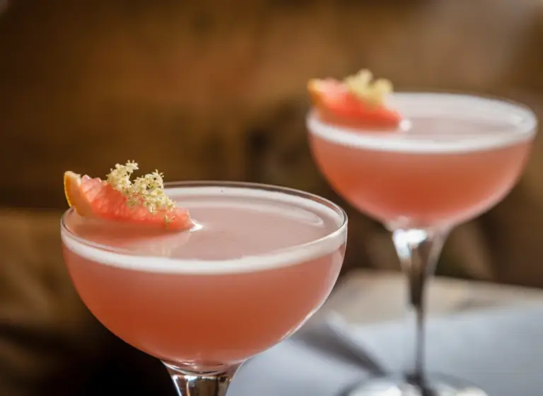 Campari Blossom im Glas