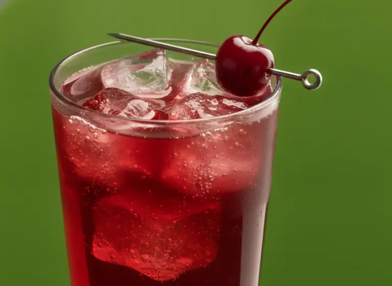 Cherry Fizz im Glas
