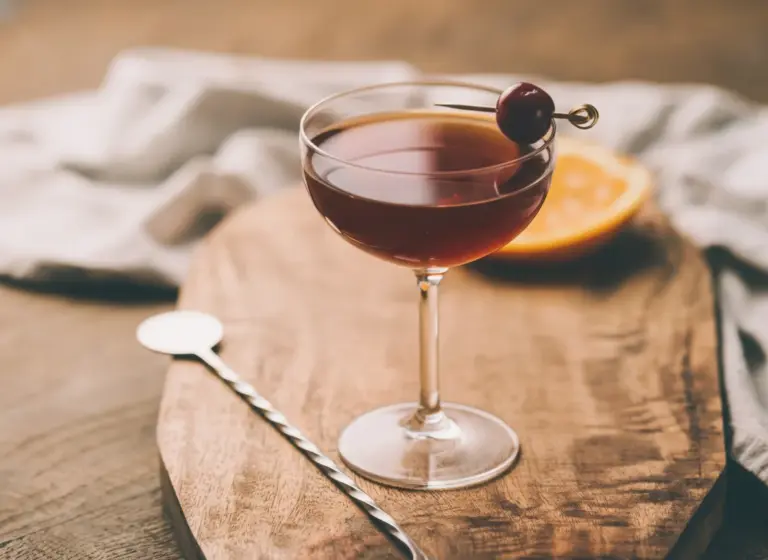 Cherry Rum im Glas