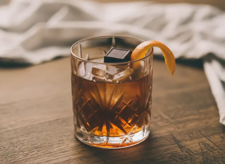 Chocolate Old Fashioned im Glas