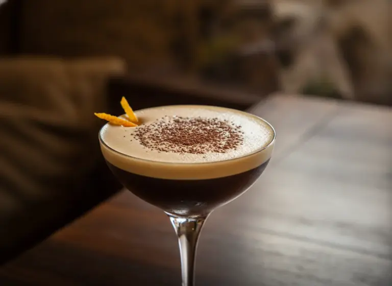 Chocolate Paradise Martini im Glas