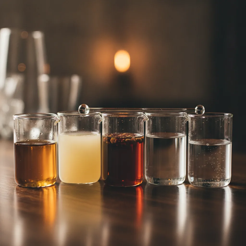 Cocktail-Balance verstehen: Süße, Säure, Bitterkeit, Alkohol und Wasser