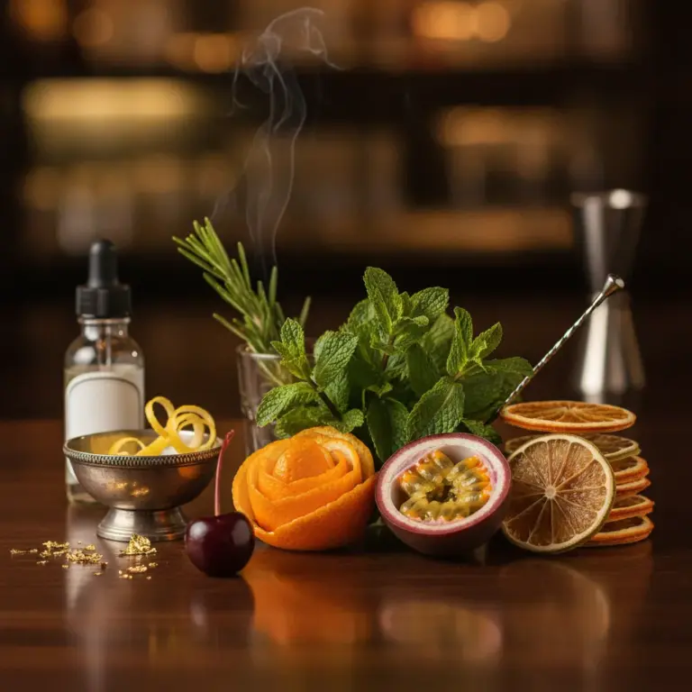 Cocktail-Garnituren: Warum das Finish den Unterschied macht