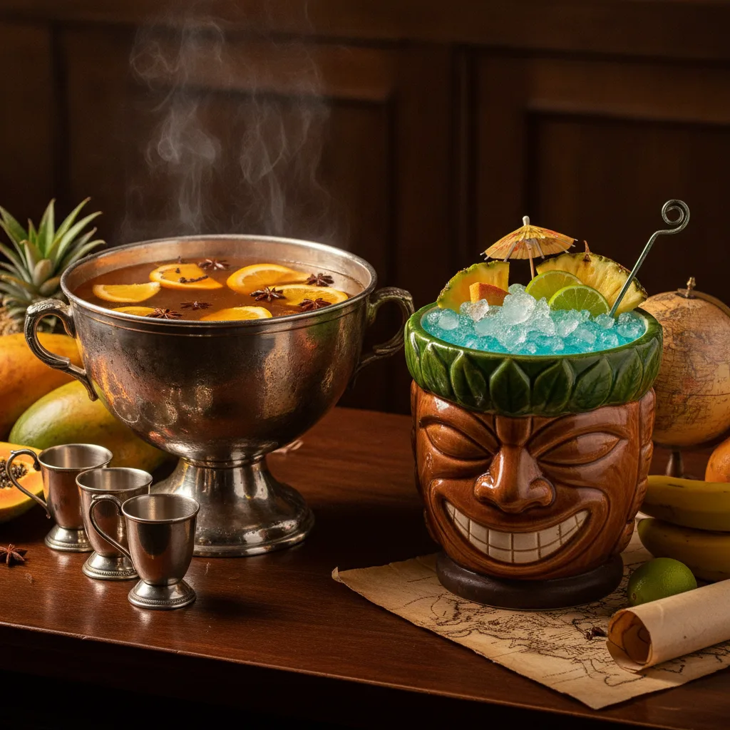 Cocktailklassiker: Vom Punsch zum Tiki-Drink