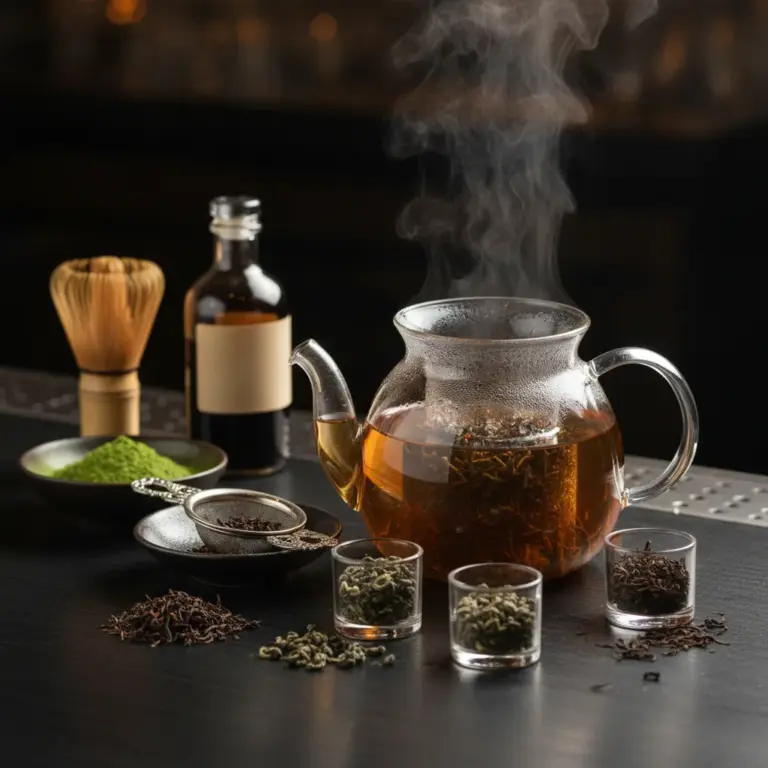 Cocktails mit Tee: Die spannendsten Kombinationen mit Schwarztee, Grüntee und Kräutertee