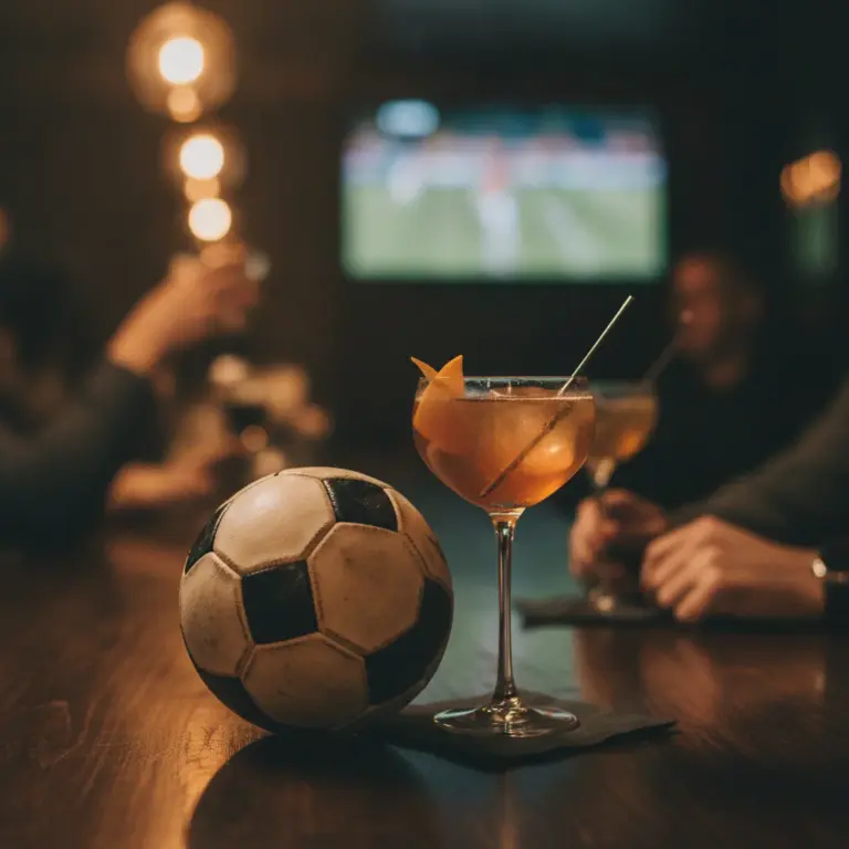 Cocktails und Fußball – Wenn die Bar zum Stadion wird