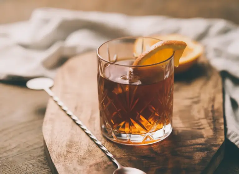 Cognac Sazerac im Glas