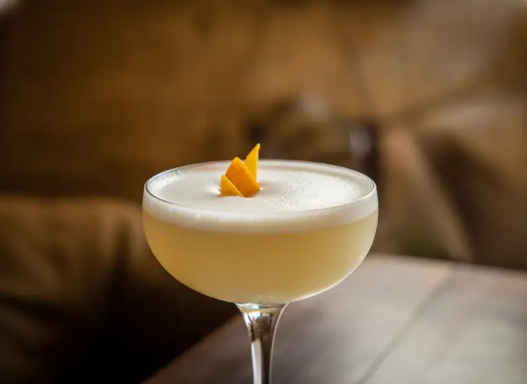 Cognac Sour im Glas