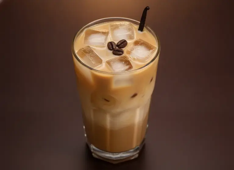 Cold Brew Coffee Drink im Glas
