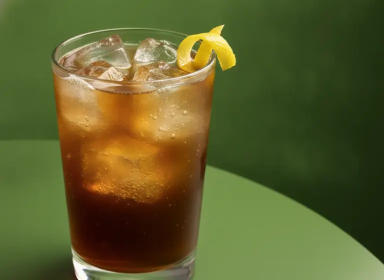 Cold Brew Tonic im Glas