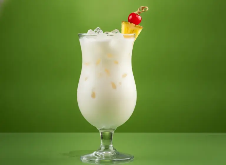 Cool Caribbean Colada im Glas