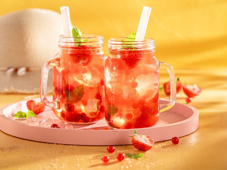 Cranberry-Minz-Limonade