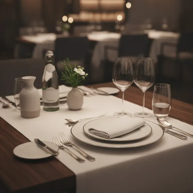 Der perfekt eingedeckte Tisch – Standards der gehobenen Gastronomie