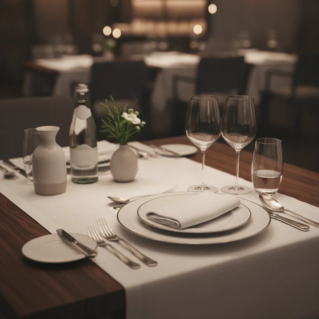 Der perfekt eingedeckte Tisch – Standards der gehobenen Gastronomie