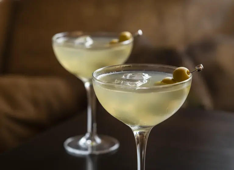 Dirty Martini im Glas