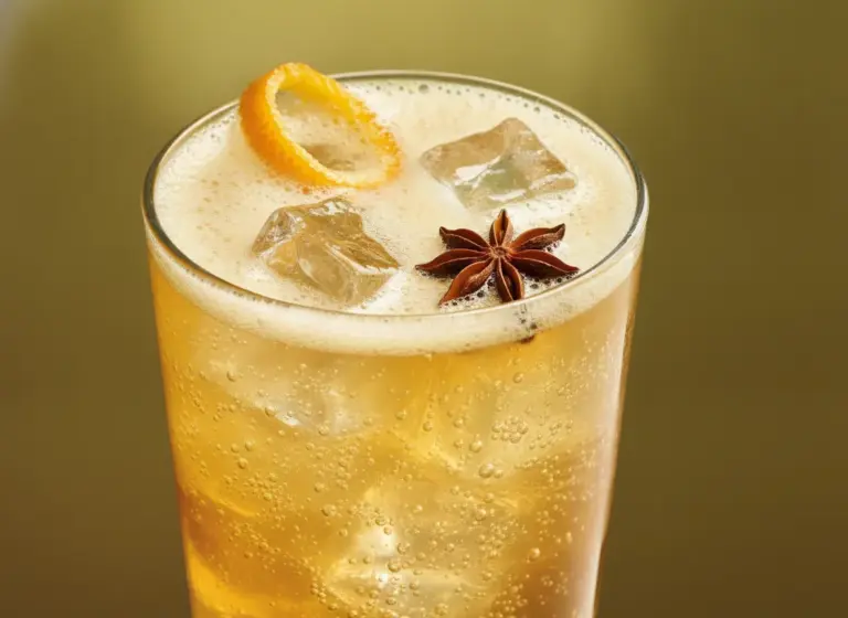 Drambuie Fizz im Glas