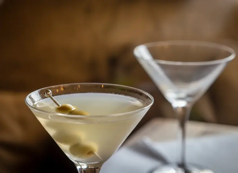 Dry Martini im Glas