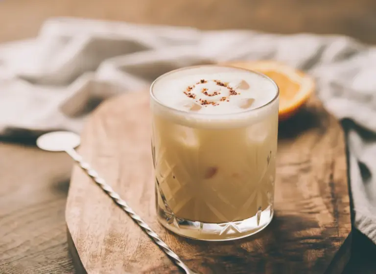 Egg Sour im Glas